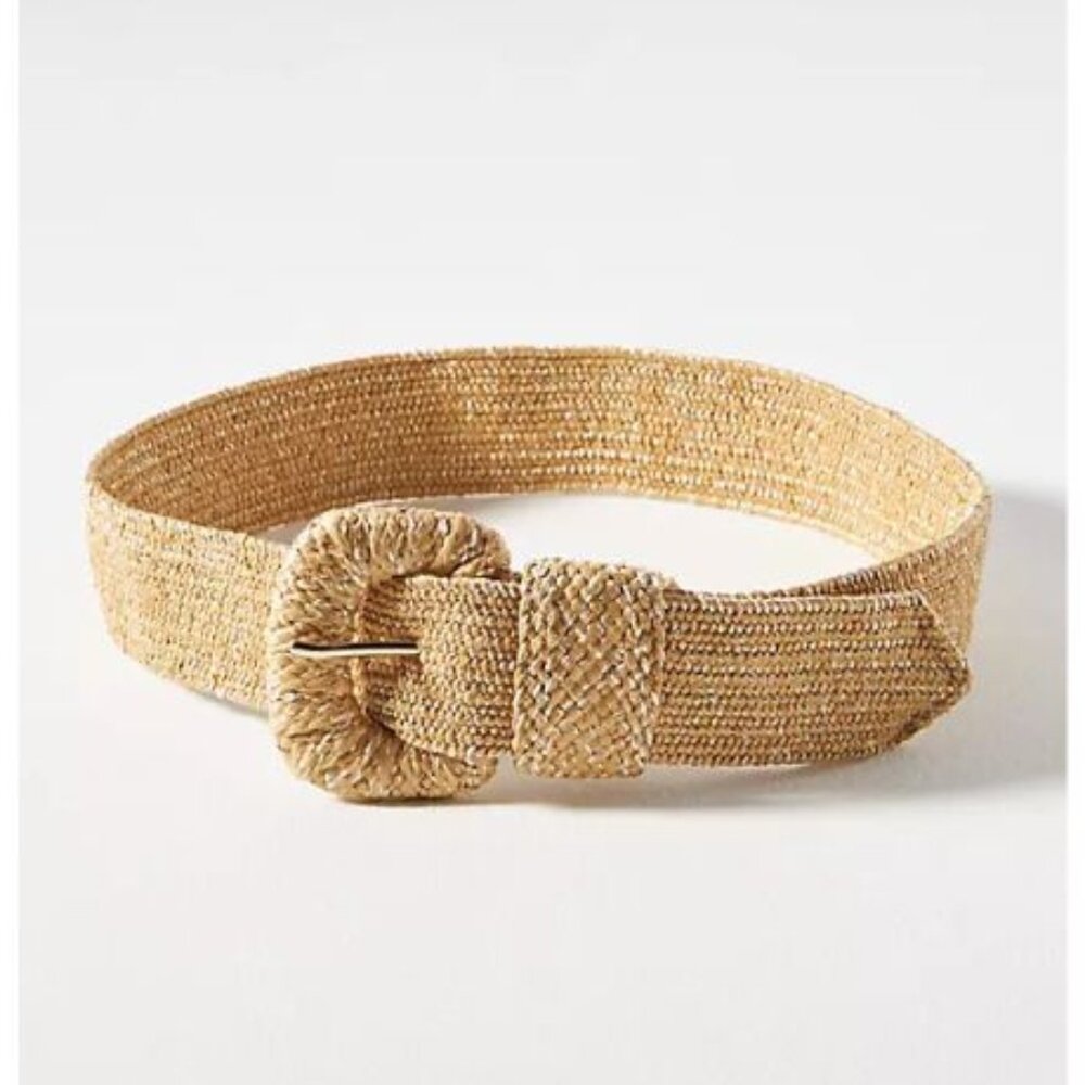 Woven Tan Belt